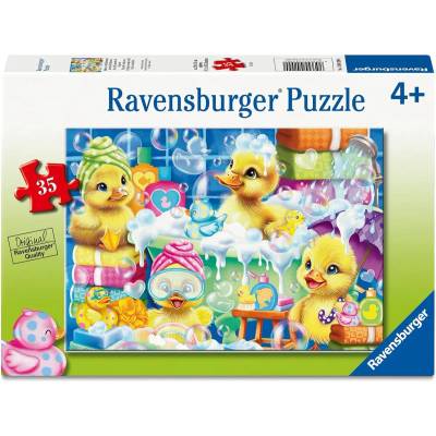 Ravensburger - Puzzle Fun Bath Time Duck - 1 - 39 piese