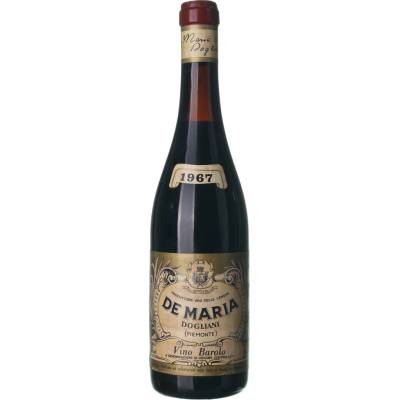 Claudio de Maria Barolo suché červené 1967 0,75 l (holá láhev)
