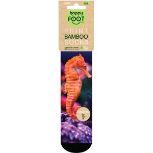 AGIVA Мъжки чорапи Agiva Happy Foottopia, С принт, Морско конче, Бамбук, 43-46 размер (AGIVA-368)