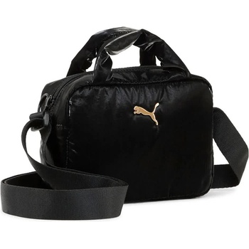 PUMA Чанта Puma Up Mini bag - Black (PUMA Black / metallic gold logo)