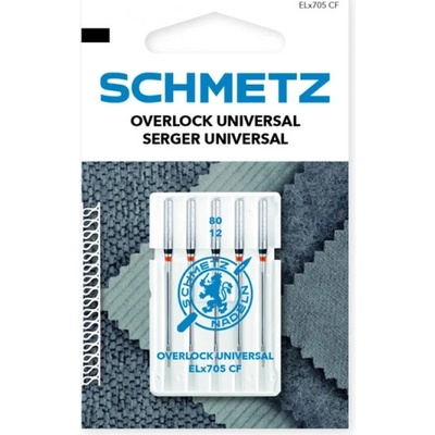 Jehly pro coverlocky Schmetz ELx705 CF 80