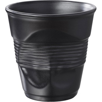 Revol Чаша за еспресо froissÉs 80 мл, сатенено черна, порцелан, revol (rv001640)