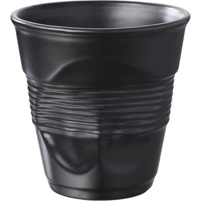 Revol Чаша за еспресо froissÉs 80 мл, сатенено черна, порцелан, revol (rv001640)