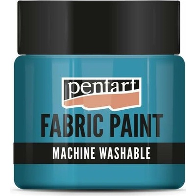 Pentart farba na textil 50 ml tyrkysovomodrá