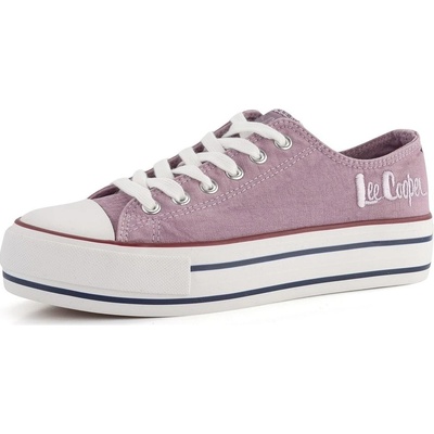 Lee Cooper tenisky na platformě LCW-24-31-2219LB fialové