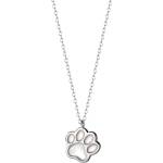 Silenti Jewelry Сребърно колие "Лапичка