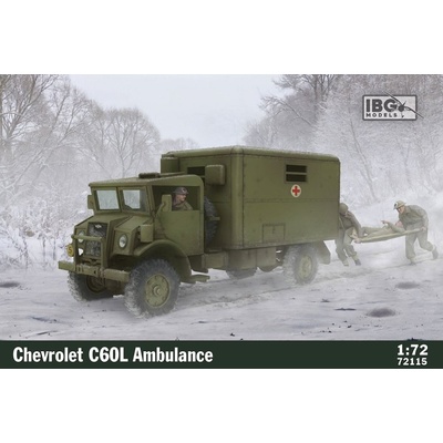 IBG Chevrolet C60L Ambulance models 72115 1:72
