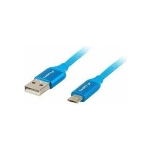 LANBERG Cable Micro USB Lanberg CA-USBM-20CU-0010-BL 1 m