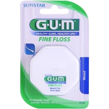 G.U.M Fine Floss zubná niť voskovaná 55 m