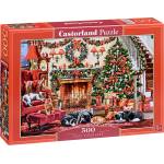 Castorland Пъзел Castorland от 500 части - Уют край камината