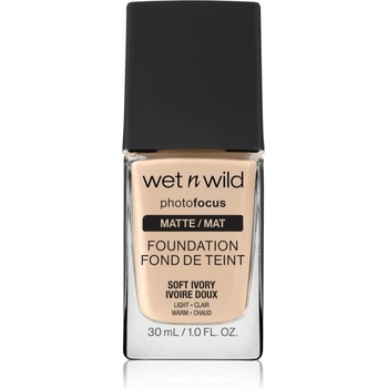 Wet n Wild Photo Focus vysoce krycí rozjasňující make-up Soft Ivory 30 ml