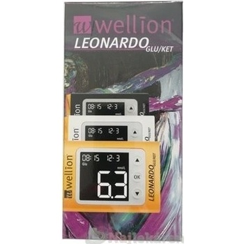 Wellion Leonardo GLU/KET PLUS Glukomer mmol