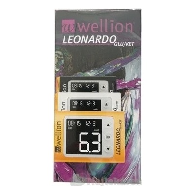 Wellion Leonardo GLU/KET PLUS Glukomer mmol