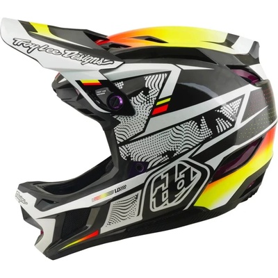 Troy Lee Designs D4 Carbon MIPS lined up black 2026