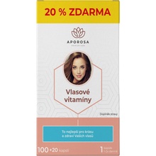 Aporosa Vlasové vitaminy 120 kapslí