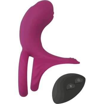 Xocoon Двоен вибриращ пенис пръстен с дистанционно Xocoon