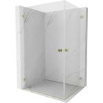 Mexen Lunar-B Duo душ кабина сгъваема 95 x 70 cm, прозрачна, златна - 832-095L-070P-50-00 (832-095L-070P-50-00)