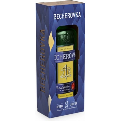 Becherovka 38% 3 l (dárkové balení taška)