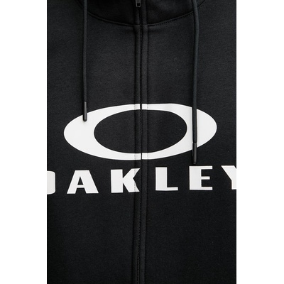 Oakley суичър с цип и качулка мъжки с памук (FOA402598)