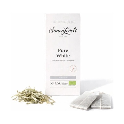 Simon Lévelt BIO Pure White biely čaj 20 sáčkov