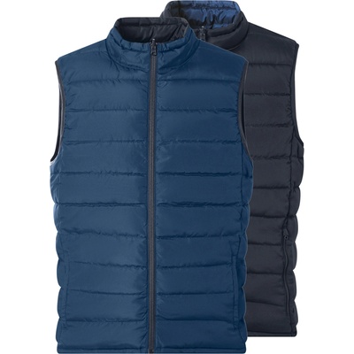 Esmara MEN Pánska obojstranná vesta navy modrá/modrá 100409885