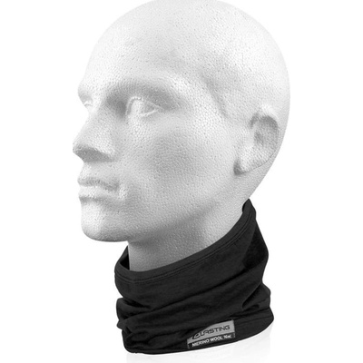 Lasting merino nákrčník krátký Tuls 9090 černý