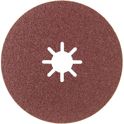 DEMA Fíbrový brúsny kotúč 125 mm K80, 25 ks