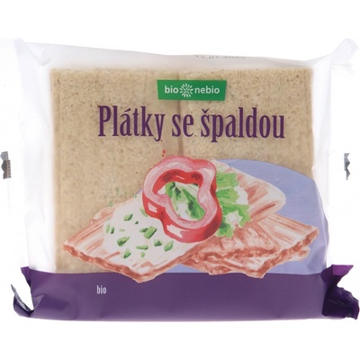 BioNebio Bio plátky křupavé se špaldou 100 g