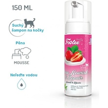 Foolee Beauty Deep Nourish & Repair Šampon pro kočky suchá pěna 150 ml
