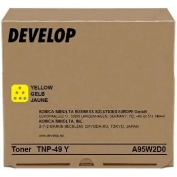 Image 1 of Develop Тонер касета DEVELOP TNP49Y, ineo+ 3351, +3851, 12000 k. , Yellow (DEV-TON-CAS-TNP49Y)