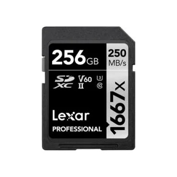 Image 1 of Lexar SDXC Professional 1667x 256GB C10 LSD256CB1667