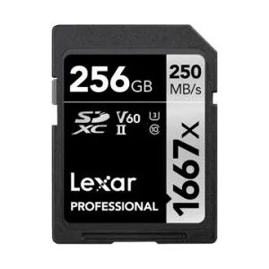 Lexar SDXC Professional 1667x 256GB C10 LSD256CB1667