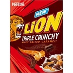 Nestlé Зърнена закуска Nestlé Lion - тройно хрупкава 300 г