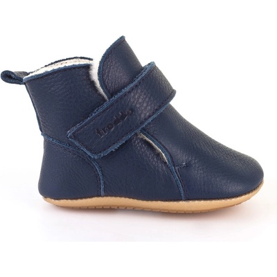 Froddo Prewalkers capáčky s kožíškem dark blue – Zboží Mobilmania