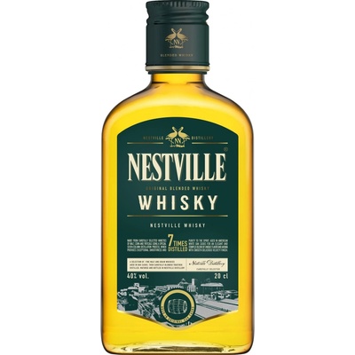 Nestville Whisky Blended 40% 0,2 l (čistá fľaša)