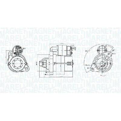 Generátor MAGNETI MARELLI 063731508010