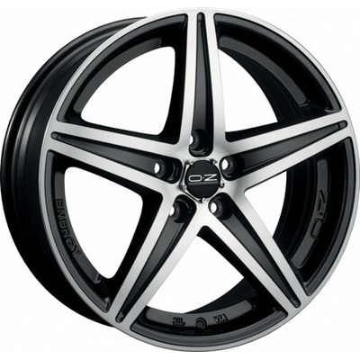 OZ Energy 8x17 5x100 ET35 matt black polished