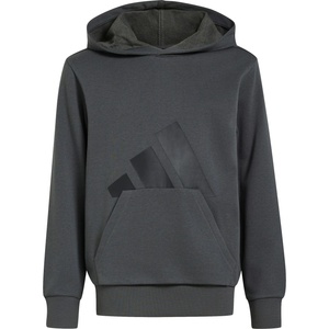 Adidas Детски суичър adidas Kid's Essentials Hoodie - Grey Six / Black - размер 164 (EU) (704-6485-0214)