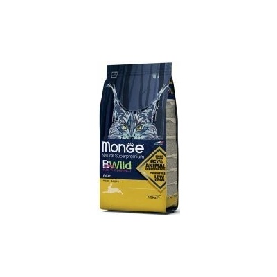 MONGE BWILD Cat Adult Zajíc 35/18 1,5 kg