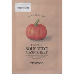 Skinfood Sous Vide Mask Sheet Pumpkin - Тъканна маска с тиква 1бр/20мл