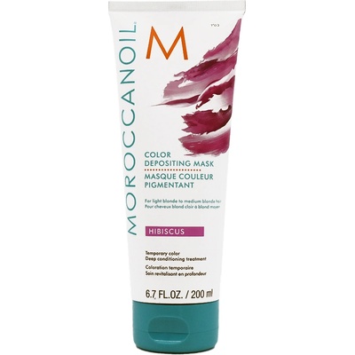 Moroccanoil Color Depositing Mask 200 ml боядисваща маска HIBISCUS