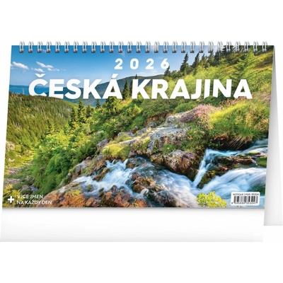 Česká krajina stolní Notique 2026