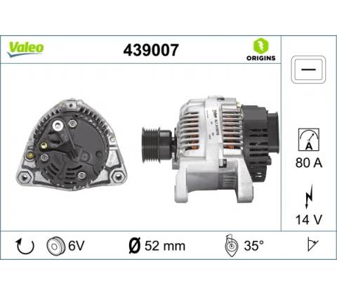 generátor VALEO 439007