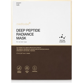 MediCube Възстановяваща кремообразна маска за лице с пептиди Medicube Deep Peptide Radiance Mask