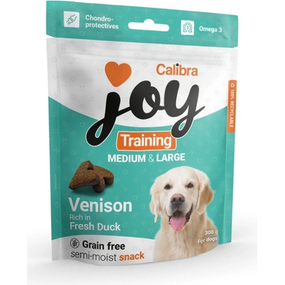 Calibra Joy Dog Training Medium & Large Venison with Duck 300 g