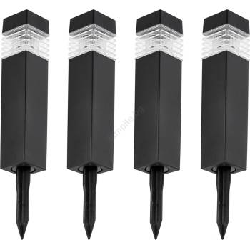 Kobi К-кт 4x LED Соларна лампа LED/0, 06W/1, 2V 1xAAA 6000K IP44 100 mAh (KB0358)