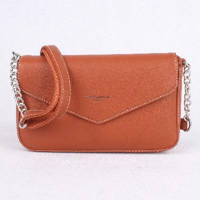 David Jones dámská malá crossbody kabelka CM5473 tmavěoranžová