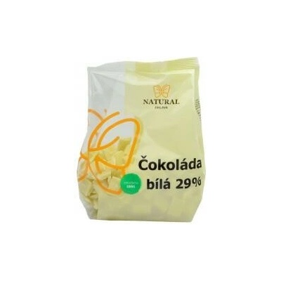 Natural Čokoláda biela 29% 250 g