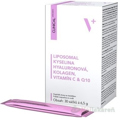 Clinical Liposomal Kyselina Hyalurónová, Kolagén, Vitamín C & Q10 30 vrecúšek