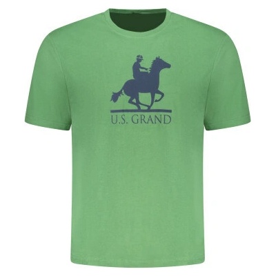 Us Grand T Shirt Maniche Corte Uomo Verde Zelená